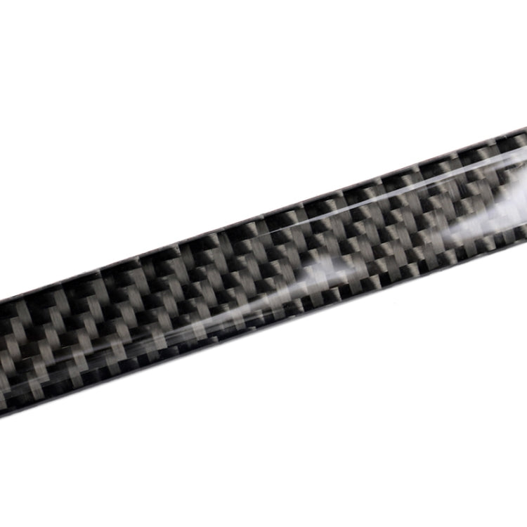 Car Carbon Fiber Central Control CD Panel Solid Color Decorative Sticker for BMW Z4 2009-2015, Central Control CD Panel Sticker(Solid Color)
