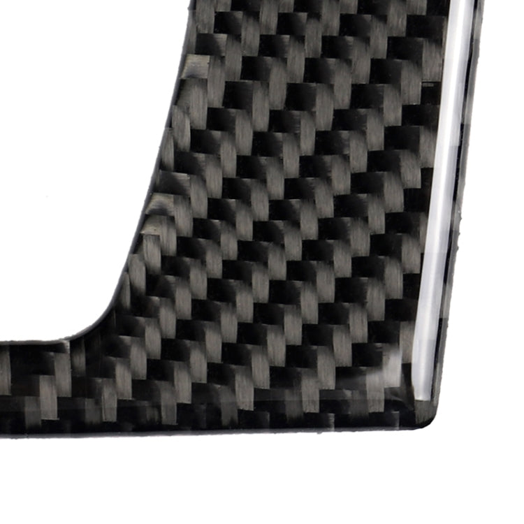 Car Carbon Fiber Central Control CD Panel Solid Color Decorative Sticker for BMW Z4 2009-2015, Central Control CD Panel Sticker(Solid Color)