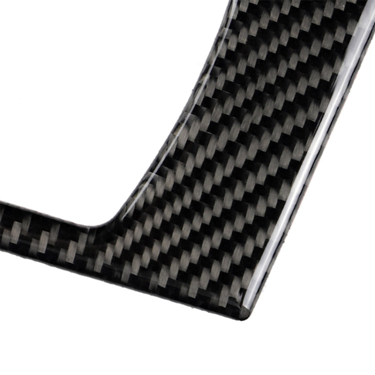 Car Carbon Fiber Central Control CD Panel Three Color Decorative Sticker for BMW Z4 2009-2015, Central Control CD Panel Sticker(Three Color)