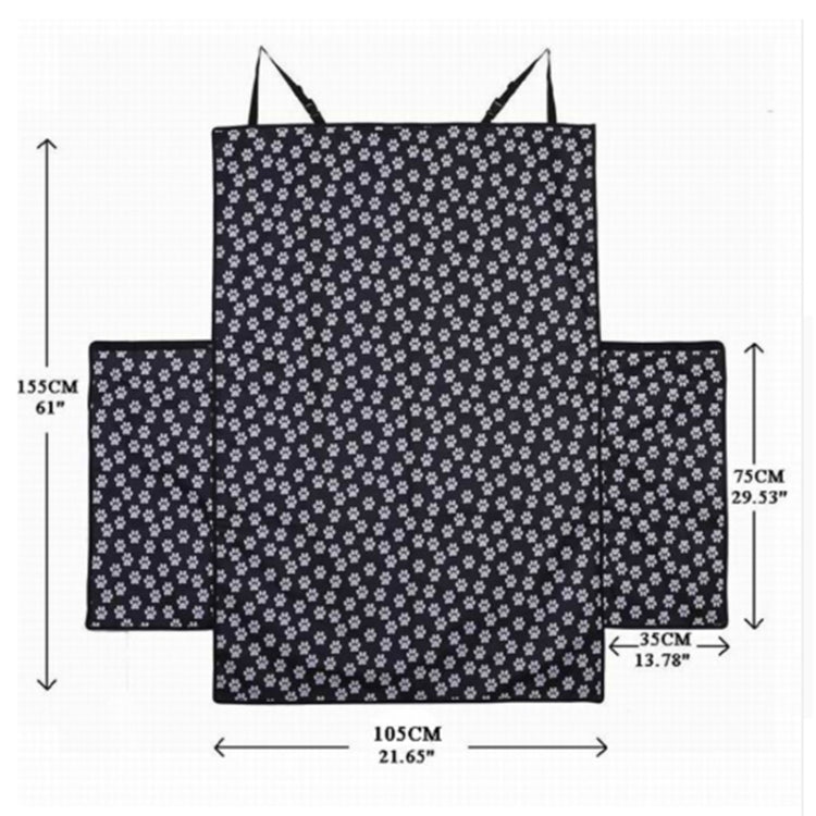 Nonslip Folding Waterproof Car Trunk Seat Cover Pet Cat Dog Cushion Mat, Size: 155 x 105cm, CRP0723A, CRP0723B
