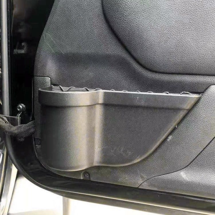 2 PCS Car Door Cup Holder Auto Storage Box Multi-use Tools Organizer Boxes for Jeep Wrangler JK 2011-2017, Door Cup Holder