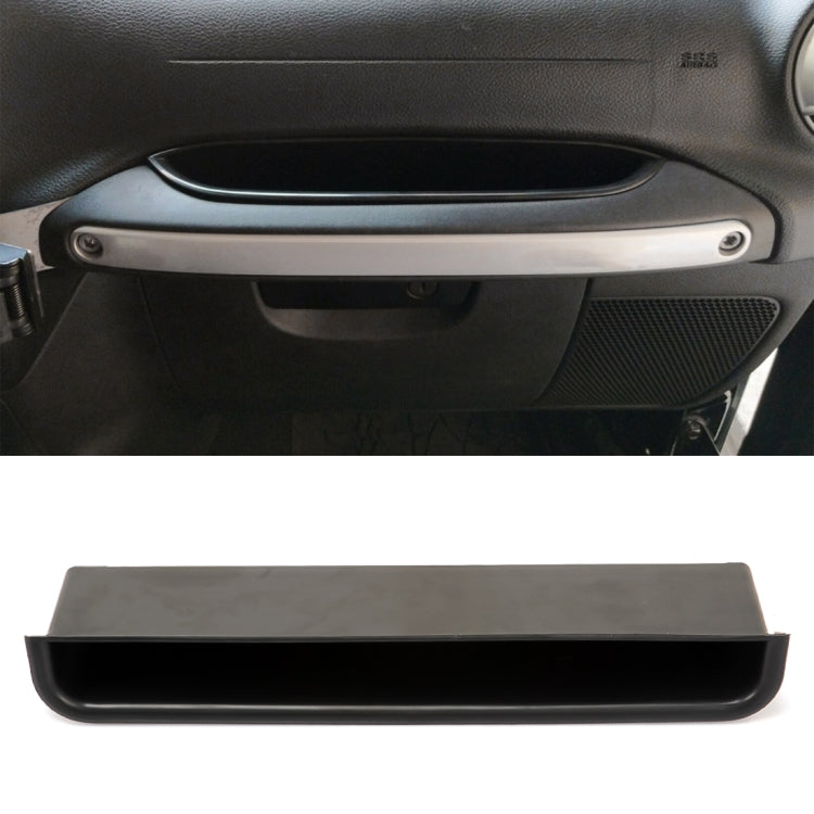 Car Front Passenger Handle Storage Bag Auto Storage Box Multi-use Tools Organizer Boxes for Jeep Wrangler JK 2007-2010, For Jeep Wrangler JK 2007-2010