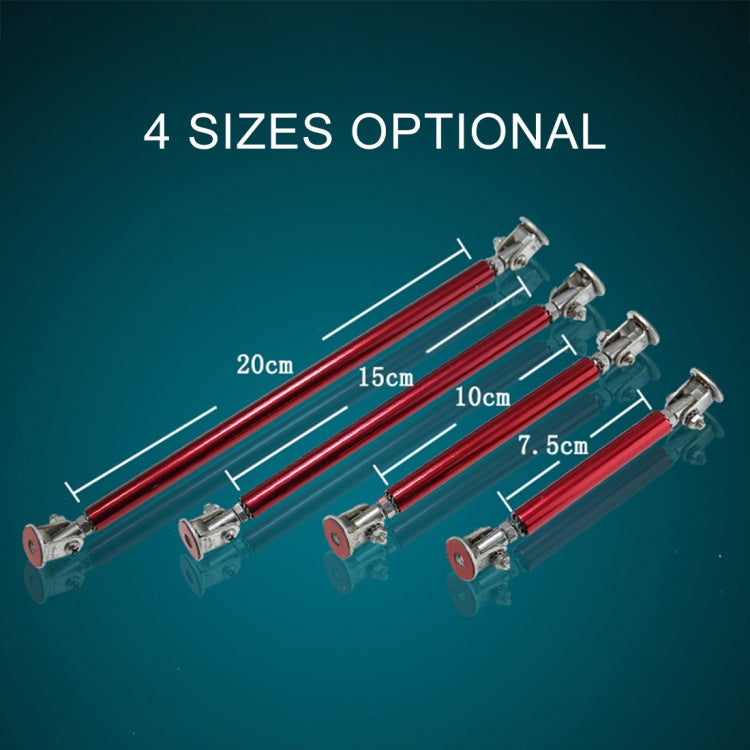 2 PCS Car Modification Adhesive Surrounded Rod Lever Front and Rear Bars Fixed Front Lip Back Shovel, Length: 20cm, 20cm (Red), 20cm (Blue), 20cm (Colour), 20cm (Black), 20cm (Silver)