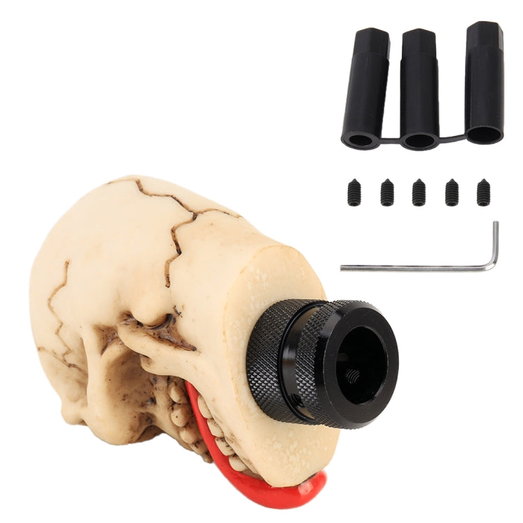 Universal Car Skull Shape Shifter Manual Automatic Gear Shift Knob, Skull Head Shape 17