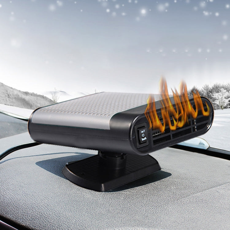 Car Heater Hot Cool Fan Windscreen Window Demister Defroster DC 12V, Ordinary Version, DC 12V, Ordinary Version (Red)