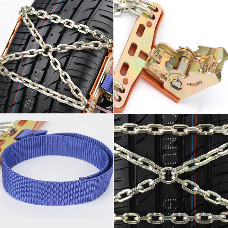 1pc Car Tire Emergency Anti-skid Chains Tire Anti-slip Chains