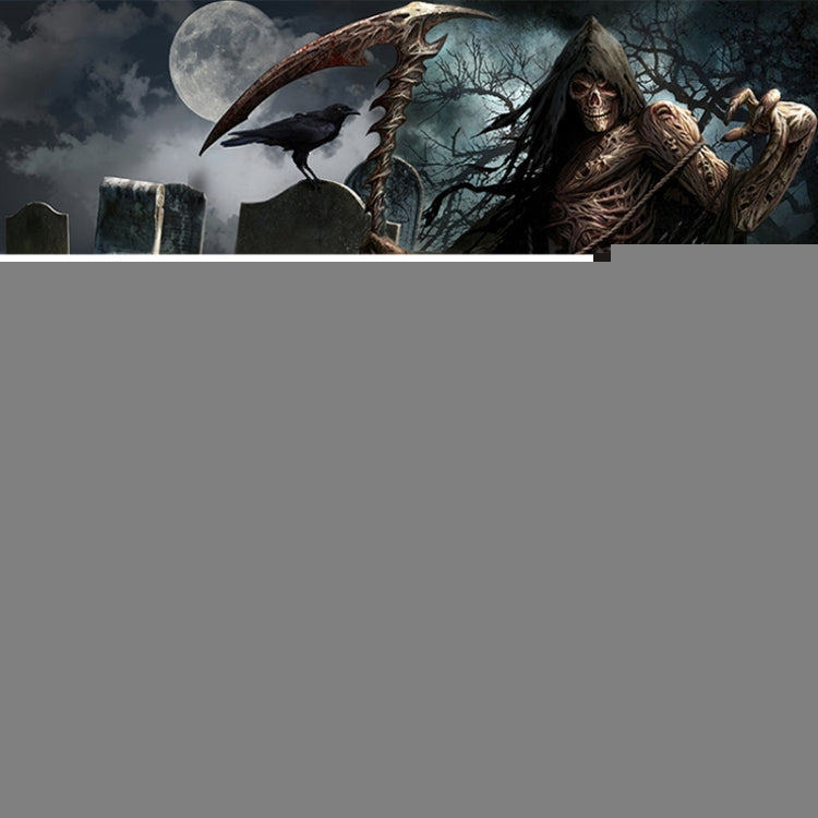 Scythe Death Pattern Horror Series Car Rear Window Decorative Sticker, Size: 165 x 56cm, Size: 165 x 56cm (Scythe Death)