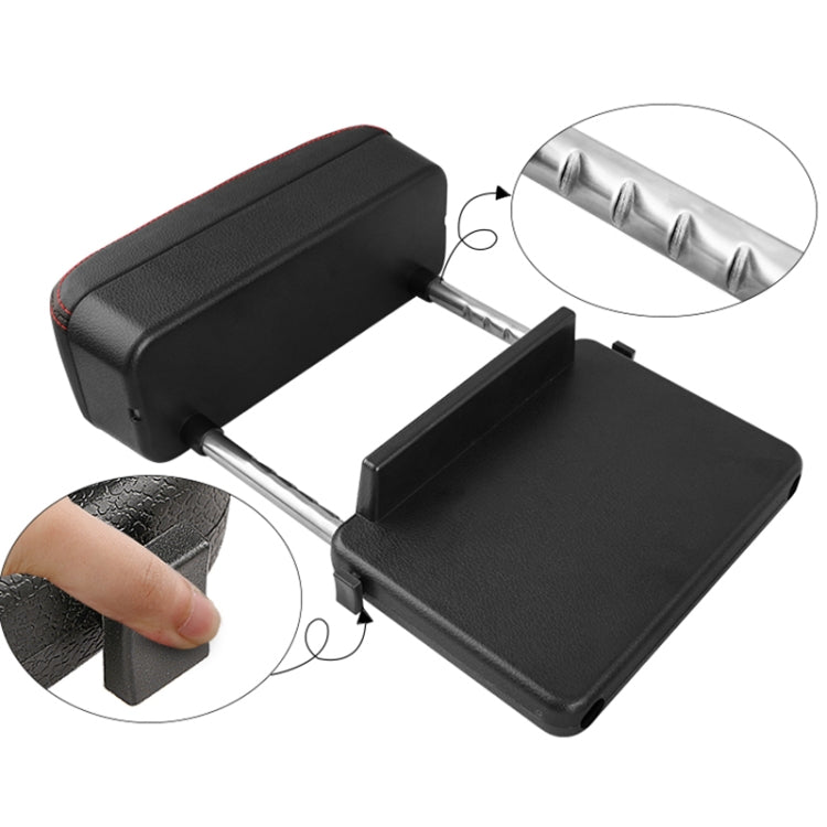 2 PCS Universal Car Wireless Qi Standard Charger PU Leather Wrapped Armrest Box Cushion Car Armrest Box Mat with Storage Box, 2pcs(Black White), 2pcs(Grey), 2pcs(Beige), 2pcs(Brown), 2pcs(Black Red)