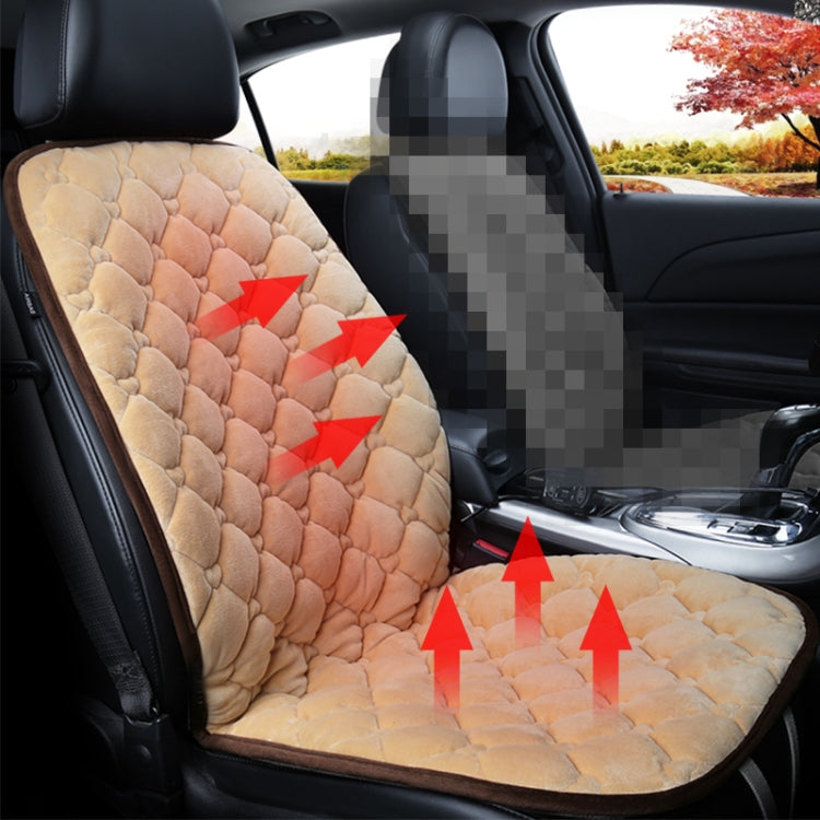 Car 12V Front Seat Heater Cushion Warmer Cover Winter Heated Warm, Single Seat, 12 V Single Seat (Black), 12V Single Seat (Coffee), 12V Single Seat (Beige), 12V Single Seat (Red)