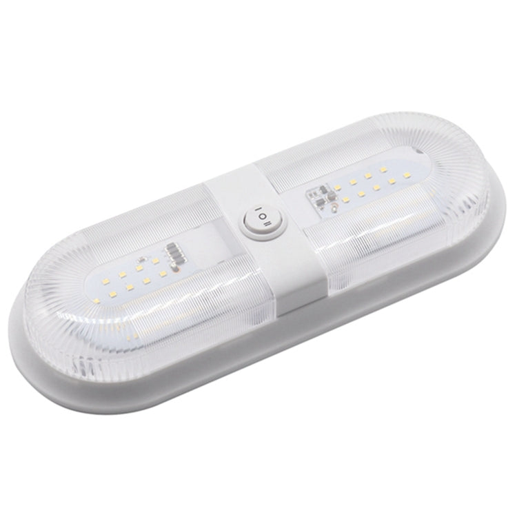 D4347 10-24V 6-7W 4000-4500K 560LM RV Yacht 48 PCS LED Lamps Dome Light Ceiling Lamp, with Independent Switch Control, D4347