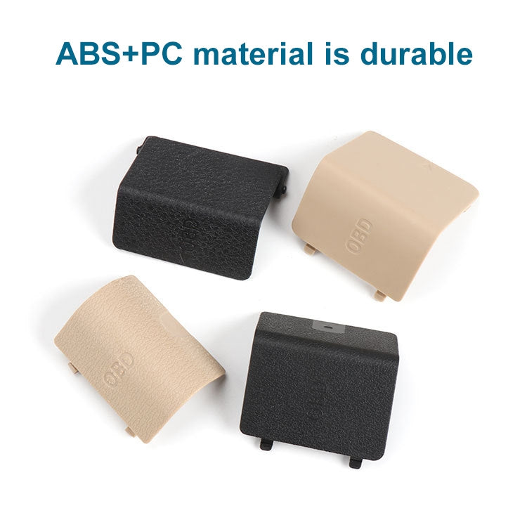 Car Diagnostic Plug Cover OBD Panel Decorative Cover 51437147538 for BMW F25 2011-2016, For BMW F25 2011-2016 (Black), For BMW F25 2011-2016 (Beige)