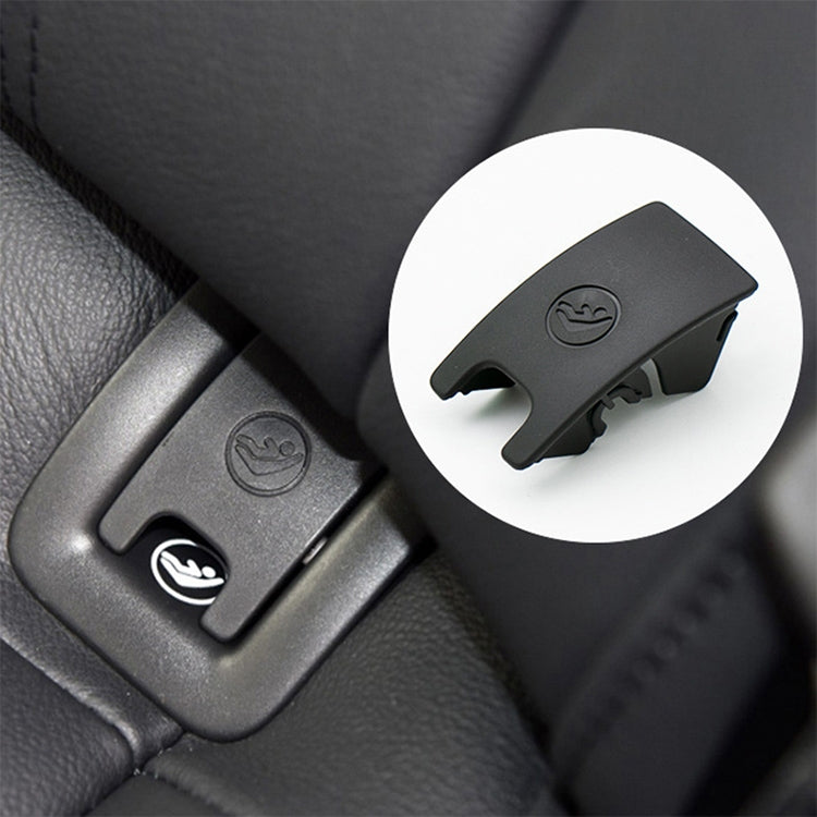 Car Rear Children Seat Isofix Cover for Audi A6 2013-2018, For Audi A6 2013-2018 (Black), For Audi A6 2013-2018(Grey)