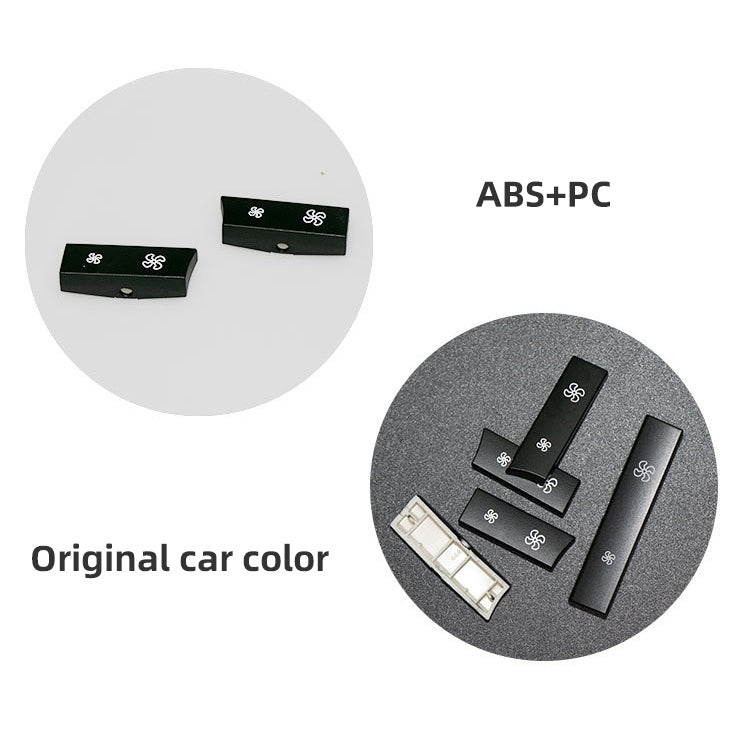 Car Wind Power Switch Air Conditioning Air Volume Button for BMW 5 Series 2011-2017 / 7 Series 2009-2015, Left High Configuration, Left High Configuration