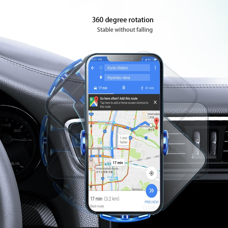 Car Air Outlet Induction Gravity Phone Wireless Charging Holder