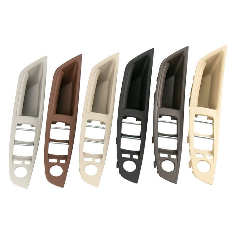 Car Imported Version Inside Doors Handle Pull Trim Cover 5141 7225 873 for BMW F10 F18, Left Driving, Imported Version (Dark Coffee), Imported Version (Beige White), Imported Version (Grey), Imported Version (Beige), Imported Version (Wine Red)