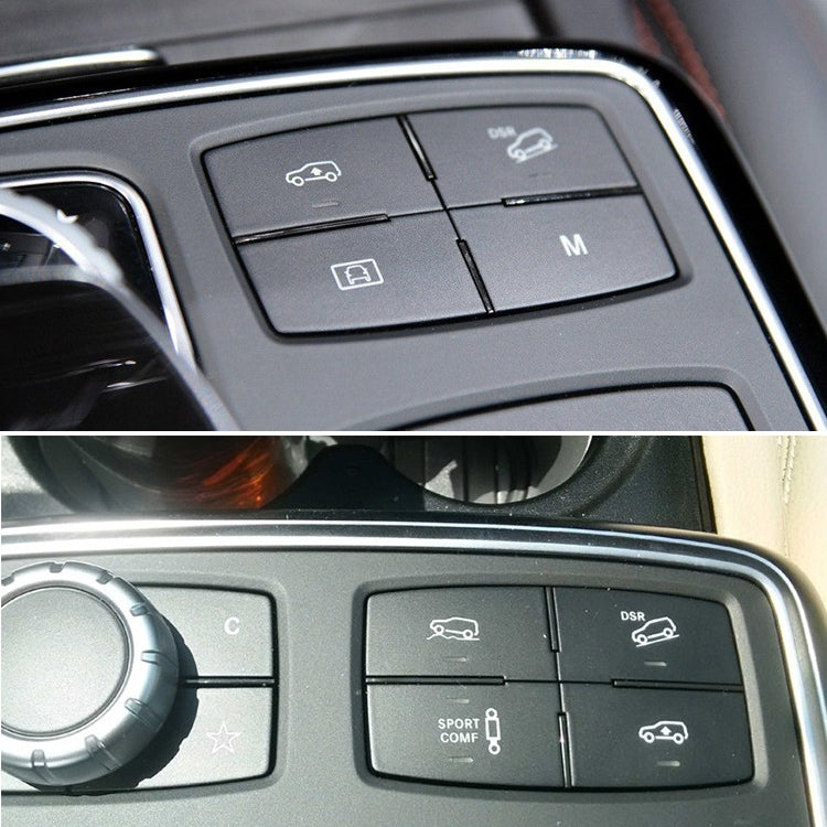 Car Model B1 Downhill Auxiliary Switch Shift Button for Mercedes-Benz GL GLE Class W166, Left Driving, B1