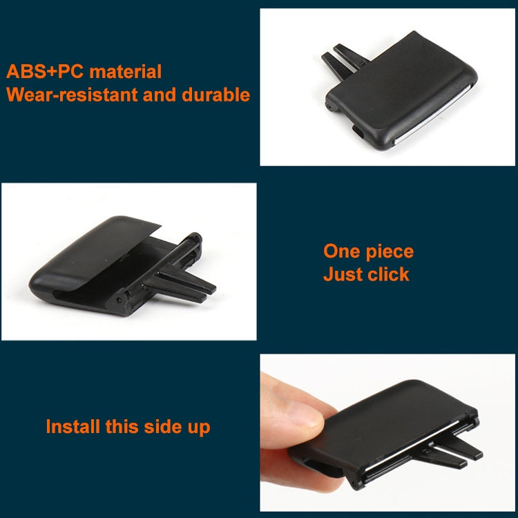 Car Right Side No.4 Air Conditioning Exhaust Switch Paddle for Skoda Octavia 2014-2019, Left Driving, No.4 for Skoda Octavia