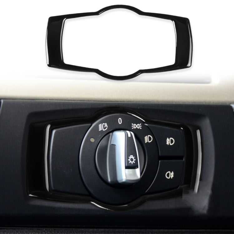 For BMW 3 Series E90 2005-2012 Car Headlight Switch Decorative Sticker, Left and Right Drive Universal, Car Headlight Switch