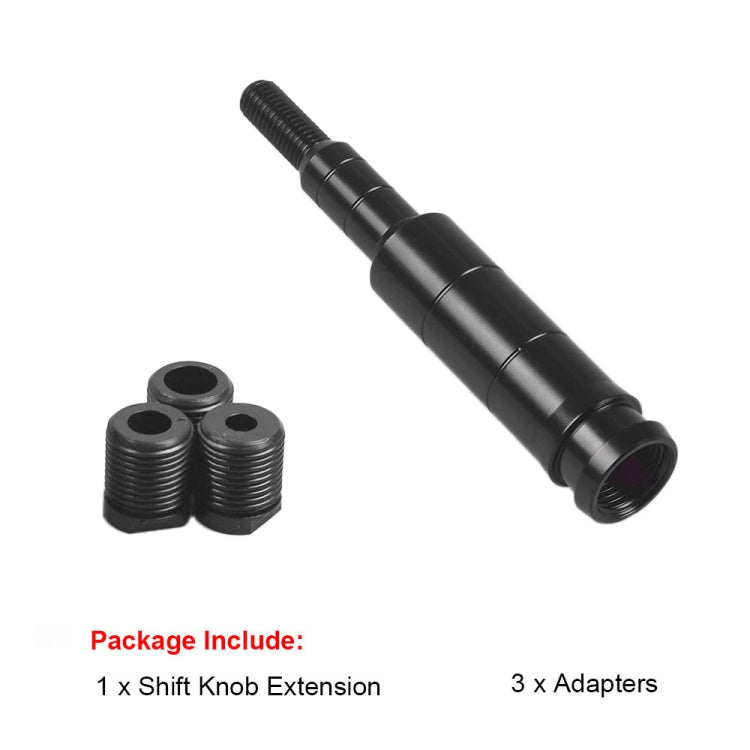 Car Modification Shift Lever Heightening Gear Shifter Extension Rod M10x1.5, M10x1.5 (Black), M10x1.5 (Blue), M10x1.5 (Red)