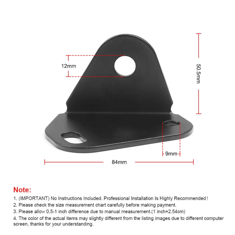 Beach / Motorcycle / Mountain Buggy Can Am Maverick x3 Rear Post Flagpole Antenna Mounting Bracket, Antenna Mounting Bracket