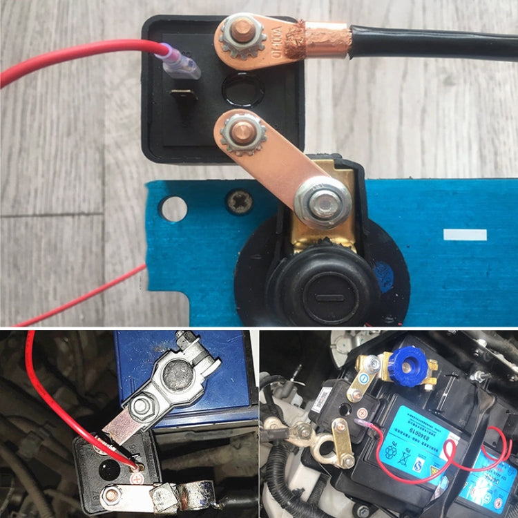 12V 200A Car Battery Remote Control Negative Breaker with 1 Remote Control, with 1 Remote Control