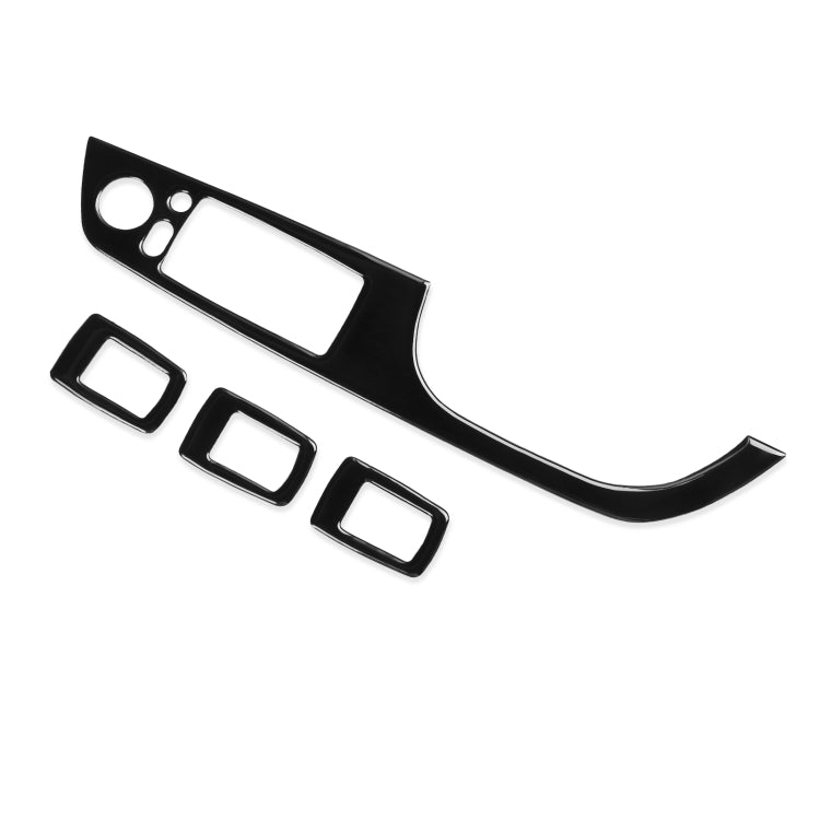 For BMW 3 Series E90/320i/325i 2005-2012 Car Right Drive Window Lifting Panel with Folding Key Decorative Sticker, Diameter: 35.8cm, Car Right Drive Window Lifting Panel, Diameter: 35.8cm