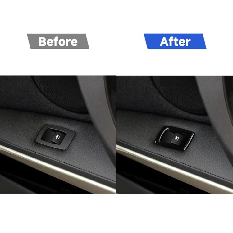 For BMW 3 Series E90/320i/325i 2005-2012 Car Left Drive Window Lifting Panel without Folding Key Decorative Sticker, Diameter: 35.8cm, Car Left Drive Window Lifting Panel without Folding Key, Diameter: 35.8cm