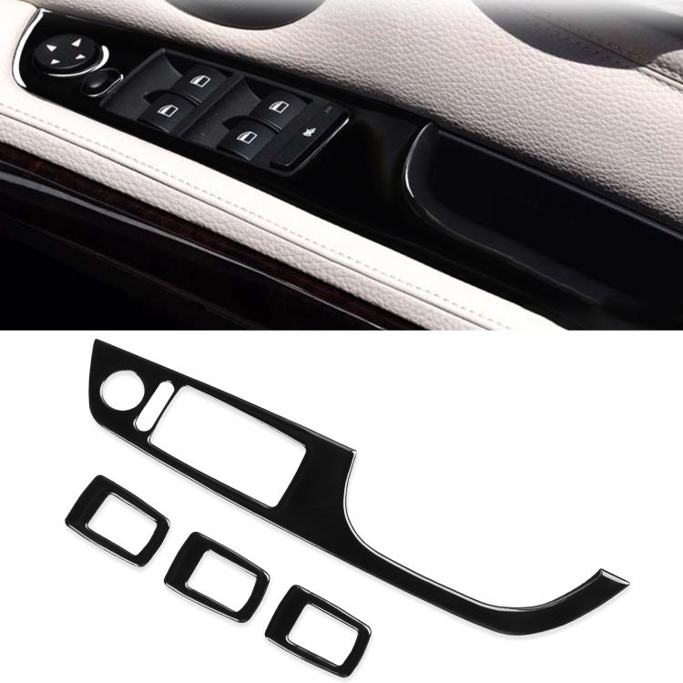 For BMW 3 Series E90/320i/325i 2005-2012 Car Right Drive Window Lifting Panel without Folding Key Decorative Sticker, Diameter: 35.8cm, Car Right Drive Window Lifting Panel without Folding Key, Diameter: 35.8cm