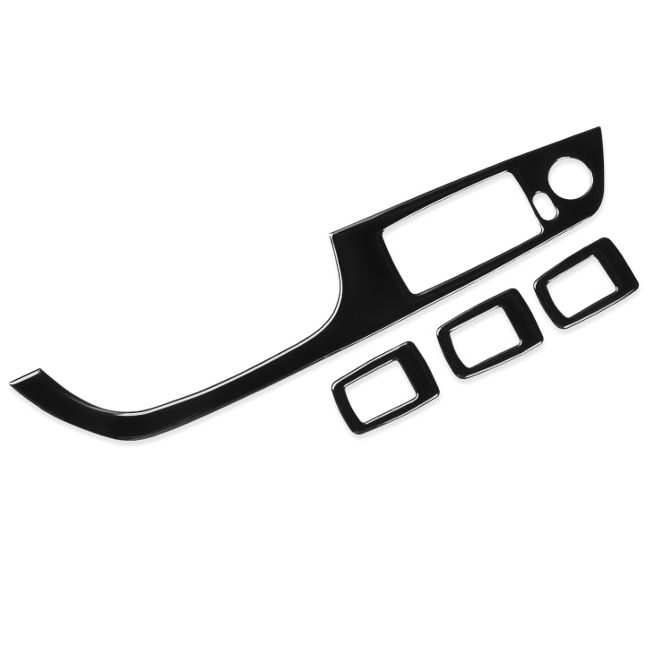 For BMW 3 Series E90/320i/325i 2005-2012 Car Left Drive Window Lifting Panel without Folding Key Decorative Sticker, Diameter: 37.8cm, Car Left Drive Window Lifting Panel without Folding Key, Diameter: 37.8cm