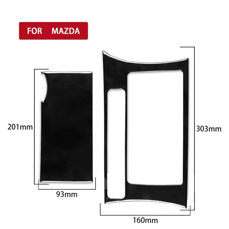 For Mazda 3 Axela 2010-2013 Car Water Cup Holder Panel Decorative Sticker, Right Drive, Water Cup Holder Panel, Right Drive