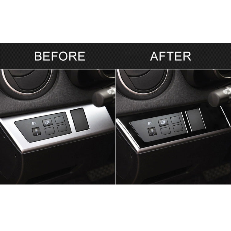 For Mazda 3 Axela 2010-2013 Car Headlight Switch Panel Decorative Sticker, Left Drive