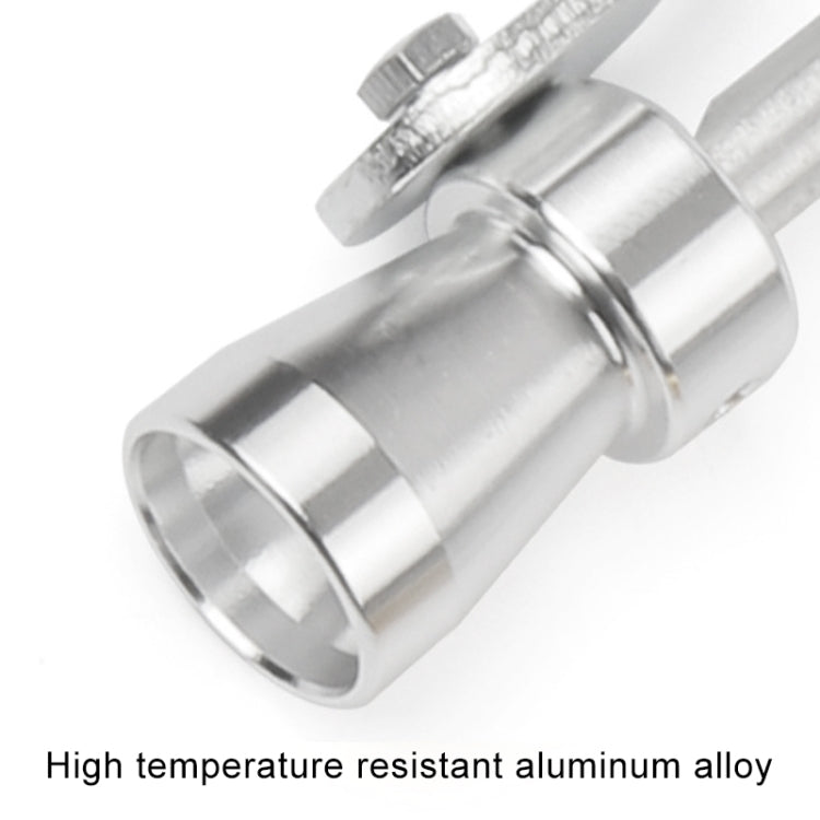 Universal Aluminum Turbo Sound Exhaust Muffler Pipe Whistle Car / Motorcycle Simulator Whistler, Size: S, Outside Diameter: 20mm, Size: S (Black), Size: S (Gold), Size: S (Blue), Size: S (Red), Size: S (Silver)