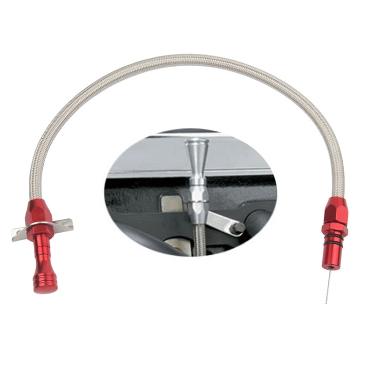 Car Flexible Stainless Transmission Gearbox Oil Dipstick 530mm Oil Measuring Rod for Chevrolet, For Chevrolet(Silver), For Chevrolet(Red), For Chevrolet(Blue), For Chevrolet(Black)