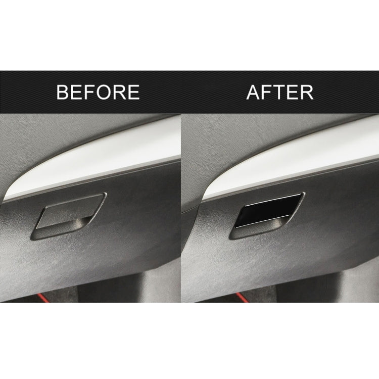 For Mazda 3 Axela 2010-2013 Car Glove Box Handle Decorative Sticker, Left Drive