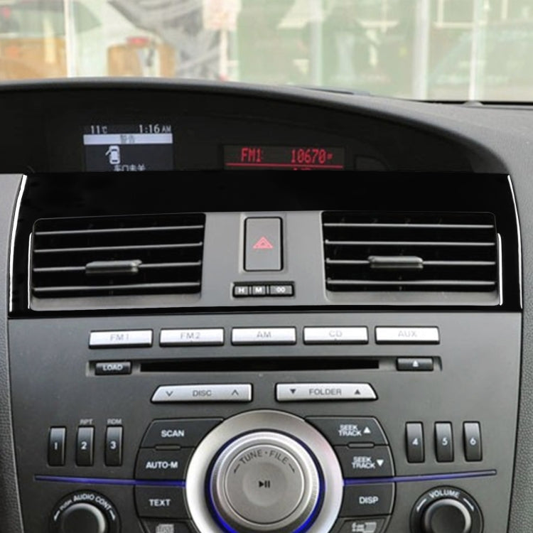 For Mazda 3 Axela 2010-2013 Car Central Vent Decorative Sticker, Left Drive, Central Vent, Left Drive