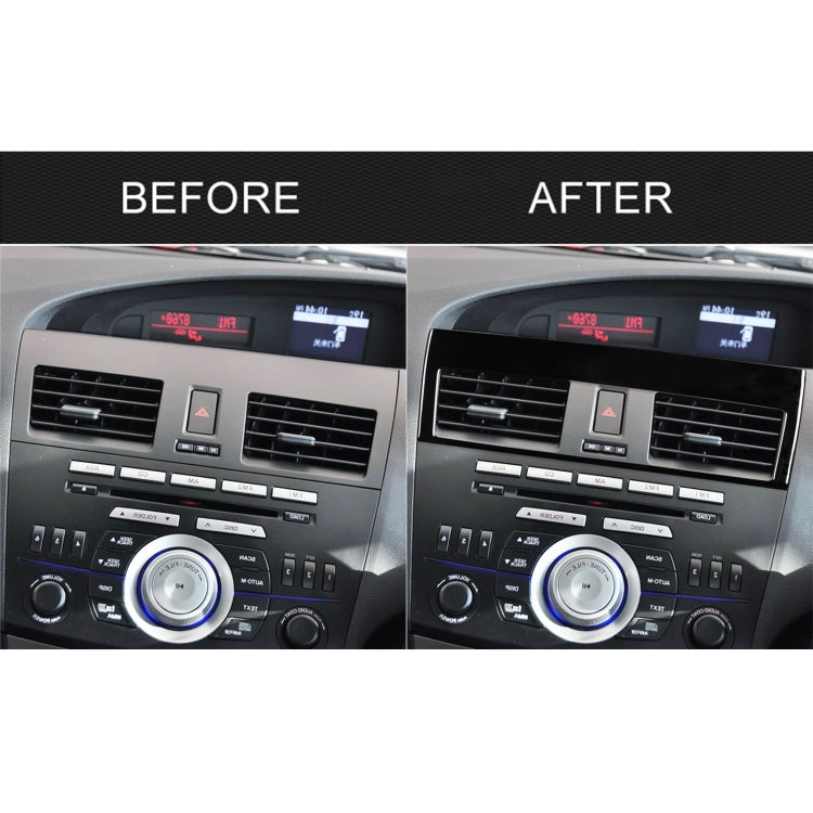 For Mazda 3 Axela 2010-2013 Car Central Vent Decorative Sticker, Right Drive, Central Vent, Right Drive