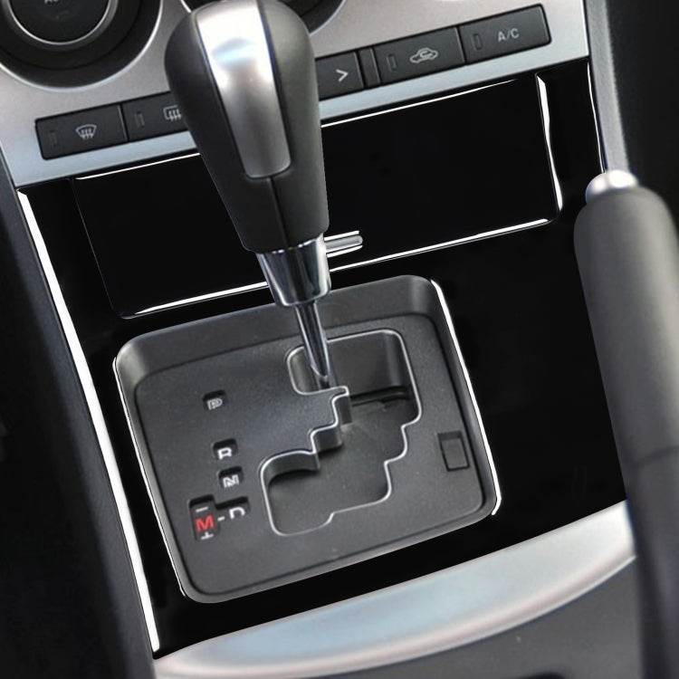 For Mazda 3 Axela 2010-2013 2 in 1 Car Gear Frame Set A Decorative Sticker, Left Drive, Gear Frame Set A, Left Drive