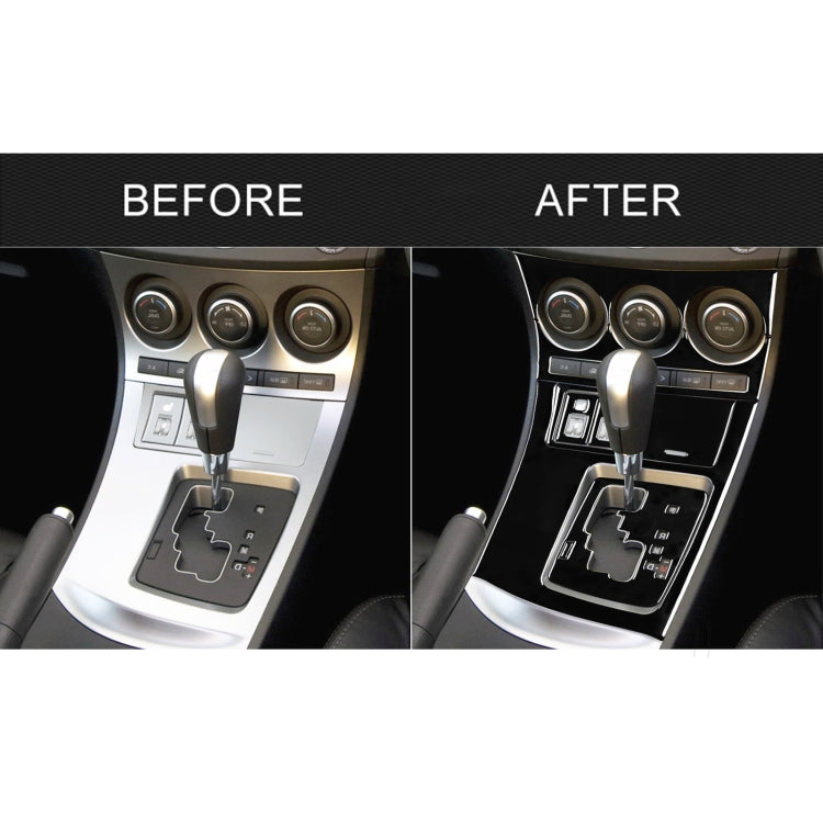 For Mazda 3 Axela 2010-2013 9 in 1 Car AC Gear Panel Set C Decorative Sticker, Right Drive, AC Gear Panel Set C, Right Drive