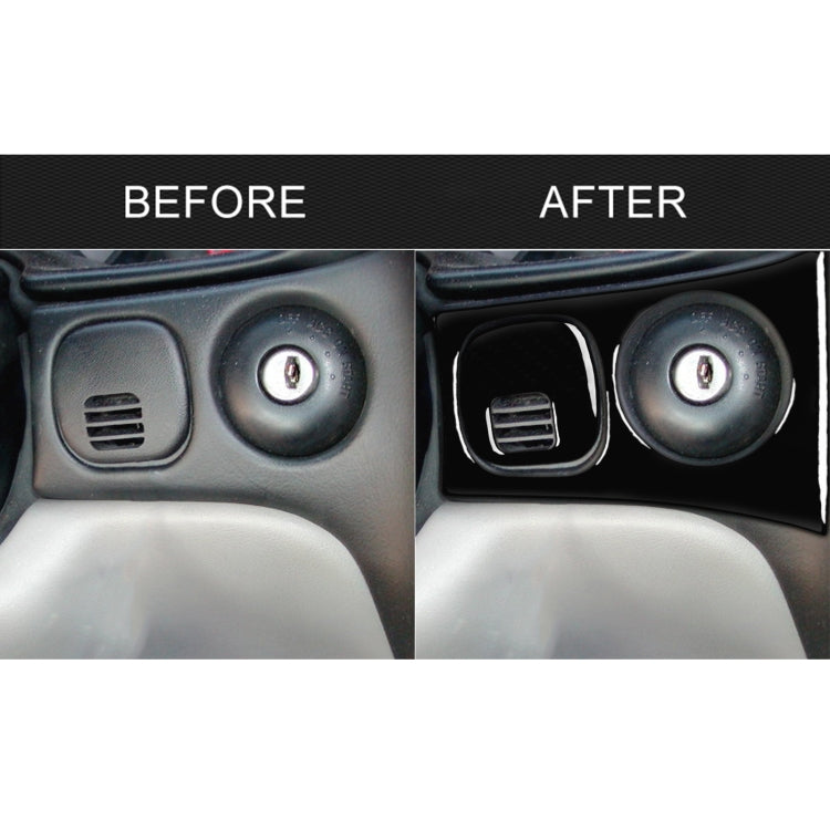 For Chevrolet Corvette C5 1998-2004 Car Key Panel Set Decorative Sticker, Left Drive, Key Panel Set