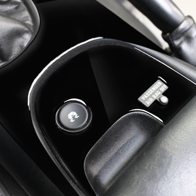 For Chevrolet Corvette C5 1998-2004 3 in 1 Car Gear Panel C Decorative Sticker, Left Drive, Gear Panel C