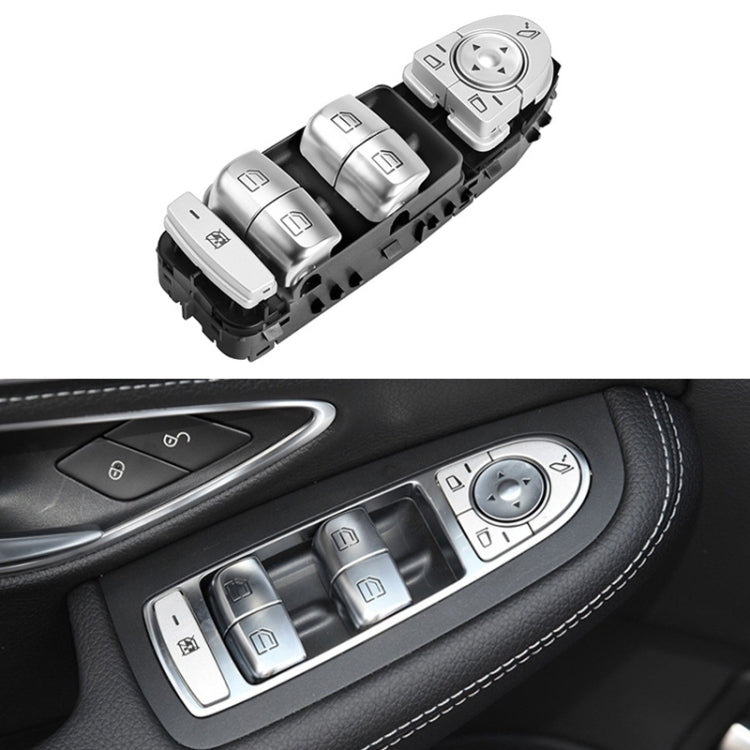 Car Auto Electronic Window Master Control Switch Button for Mercedes-Benz C Class W205 2015-2021, For Mercedes-Benz C Class (Black), For Mercedes-Benz C Class (Beige), For Mercedes-Benz C Class (Brown)