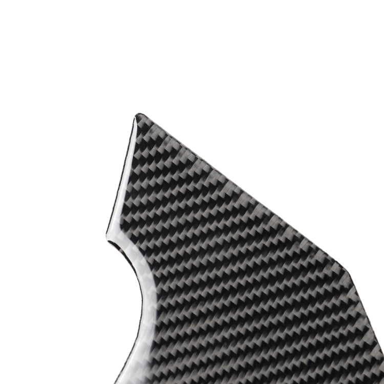 Car Left Drive Carbon Fiber Water Cup Panel Decorative Sticker for Infiniti Q50 / Q60 2014-2020, Water Cup Panel