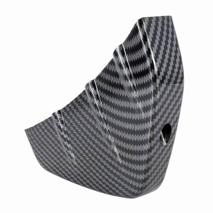 Universal Car-styling Carbon Fiber Texture Plastic Rear Spat Valance Lip, Carbon Fiber Texture