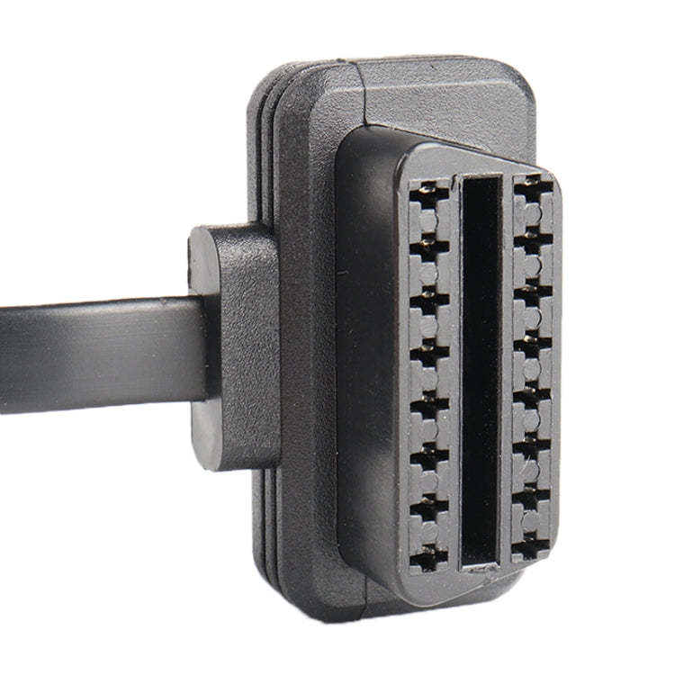 16PIN Car Ultra-thin OBD Diagnostic Extended Cable OBD2 Cable with Switch