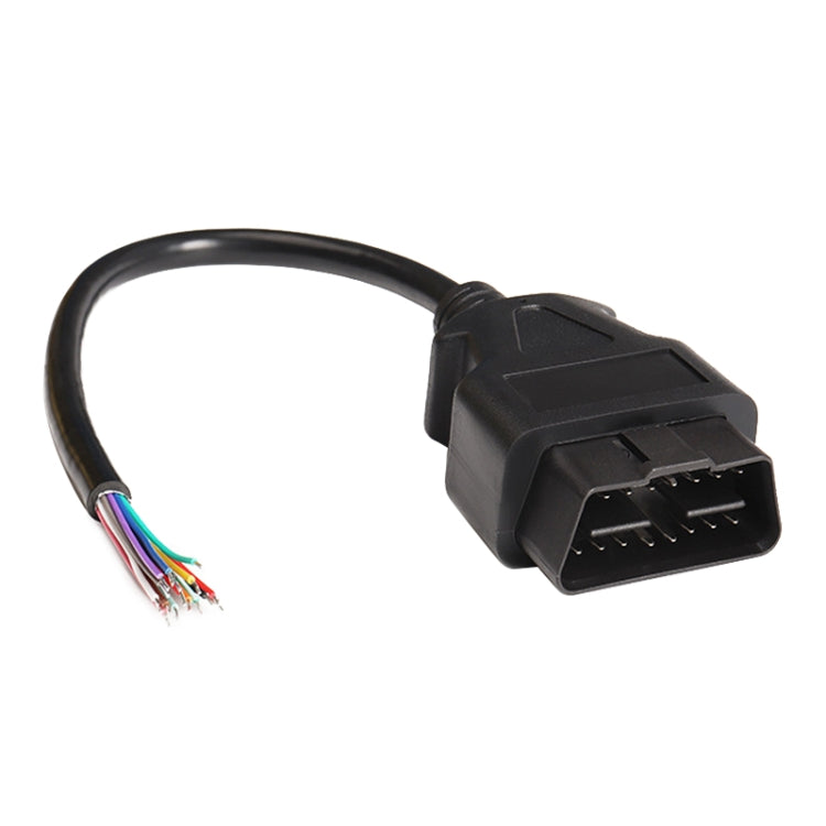 16PIN Male OBD Cable Opening Line OBD 2 Extension Cable for Car Diagnostic Scanner, Cable Length: 150cm, 150cm