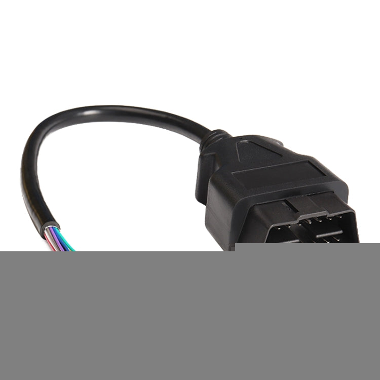 16PIN Male OBD Cable Opening Line OBD 2 Extension Cable for Car Diagnostic Scanner, Cable Length: 300cm, 300cm