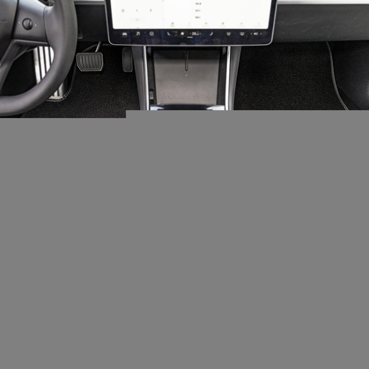 3 in 1 Car Velvet Foot Mat for Tesla Model 3 before 2021, for Tesla Model 3 before 2021