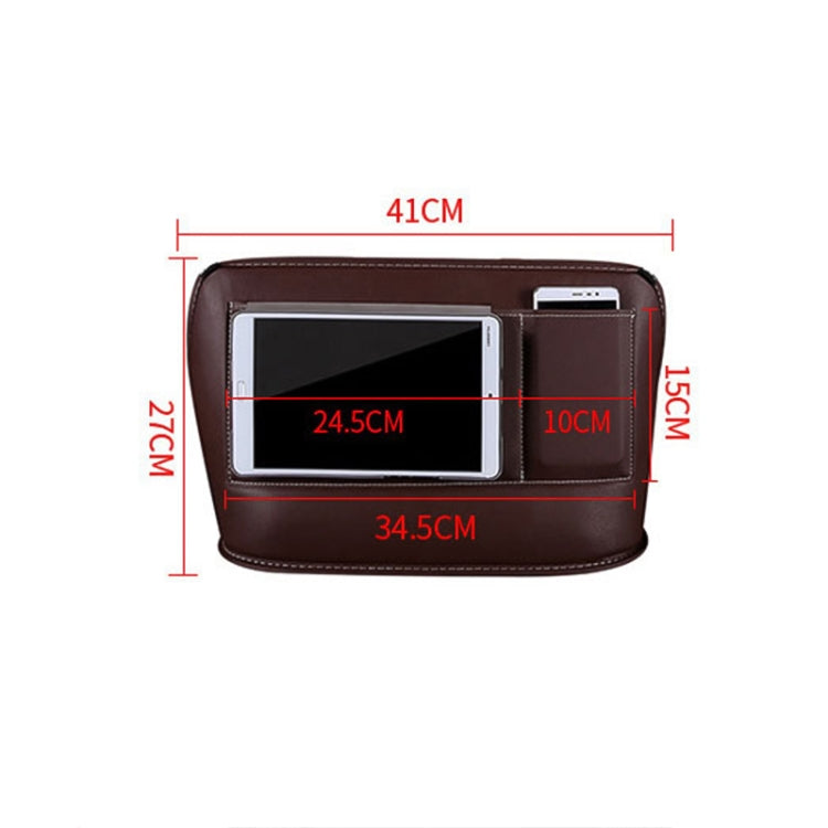 Car Front Seat Hanging Bag Mobile Phone Storage Bag, Mobile Phone Storage Bag (Beige), Mobile Phone Storage Bag (Red), Mobile Phone Storage Bag (Wine Red), Mobile Phone Storage Bag (Brown), Mobile Phone Storage Bag (Black), Mobile Phone Storage Bag