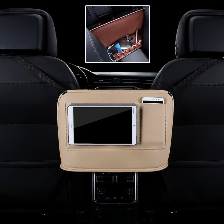 Car Front Seat Hanging Bag Mobile Phone Storage Bag, Mobile Phone Storage Bag (Beige), Mobile Phone Storage Bag (Red), Mobile Phone Storage Bag (Wine Red), Mobile Phone Storage Bag (Brown), Mobile Phone Storage Bag (Black), Mobile Phone Storage Bag