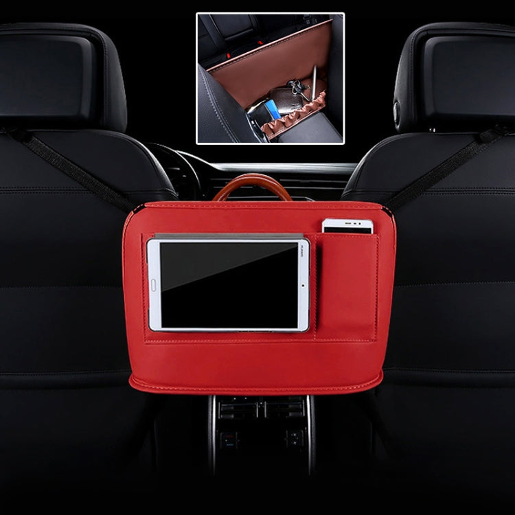Car Front Seat Hanging Bag Mobile Phone Storage Bag, Mobile Phone Storage Bag (Wine Red), Mobile Phone Storage Bag (Brown), Mobile Phone Storage Bag (Black), Mobile Phone Storage Bag, Mobile Phone Storage Bag (Beige), Mobile Phone Storage Bag (Red)